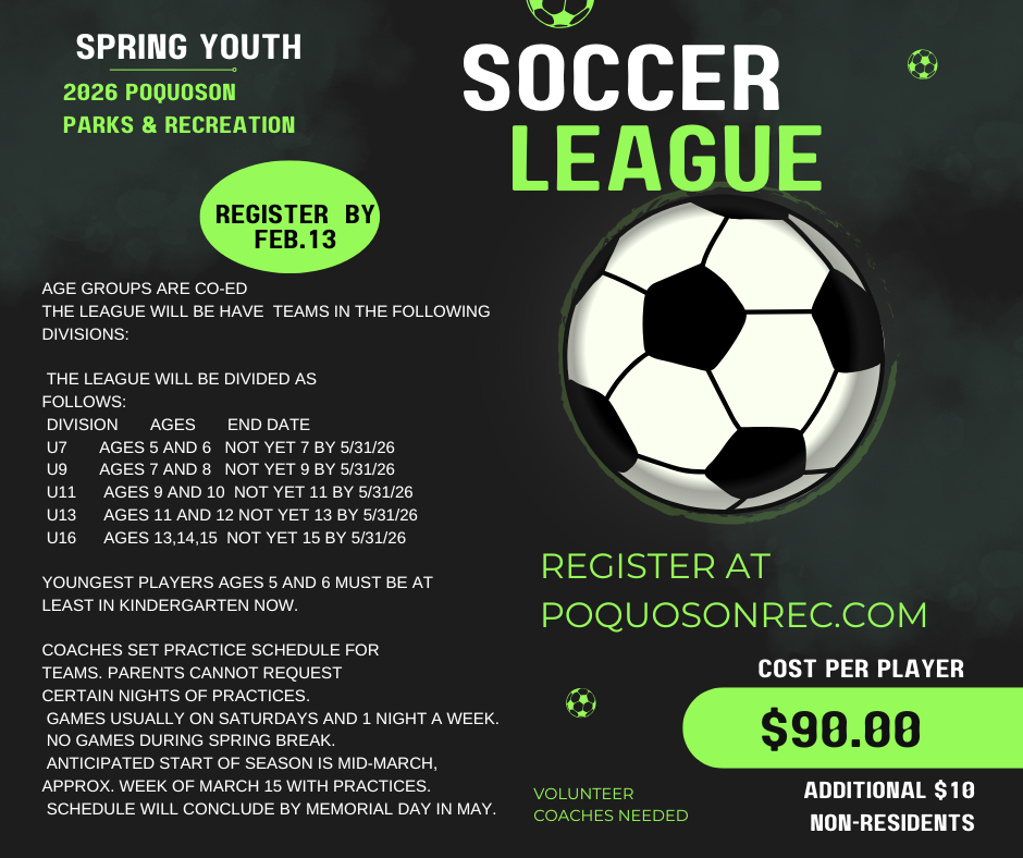 Info spring soccer 2026